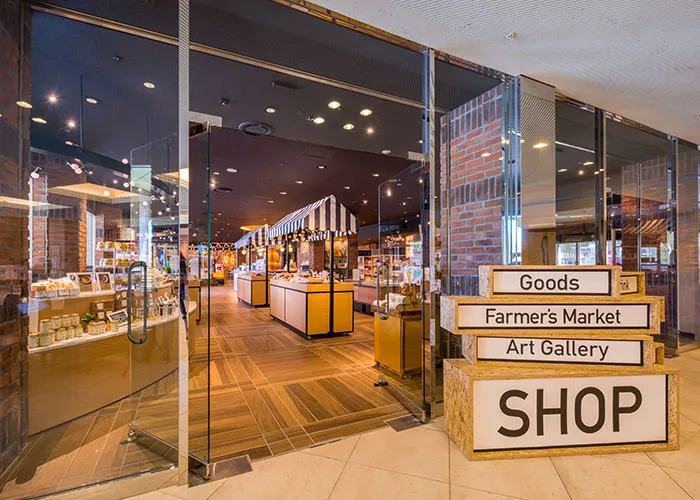 纪念品商店的内部图像