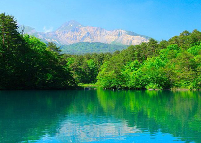 夏季活动示例/五色沼野餐。以郊游的心情在五色沼散步。