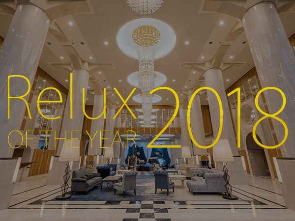 荣获“Relux OF THE YEAR2018”东北第7名!