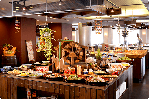 “Hibara Dining ”自助餐厅内部
