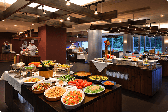 “Hibara Dining ”自助餐厅内部