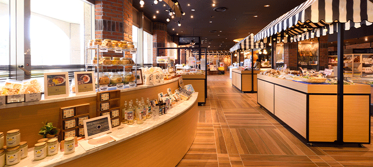 第2天会津盘梯的特产特产店